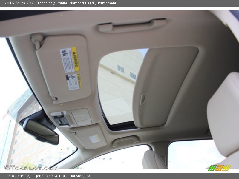 White Diamond Pearl / Parchment 2016 Acura RDX Technology