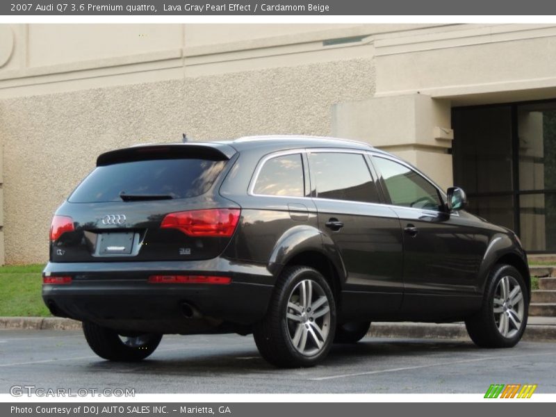 Lava Gray Pearl Effect / Cardamom Beige 2007 Audi Q7 3.6 Premium quattro
