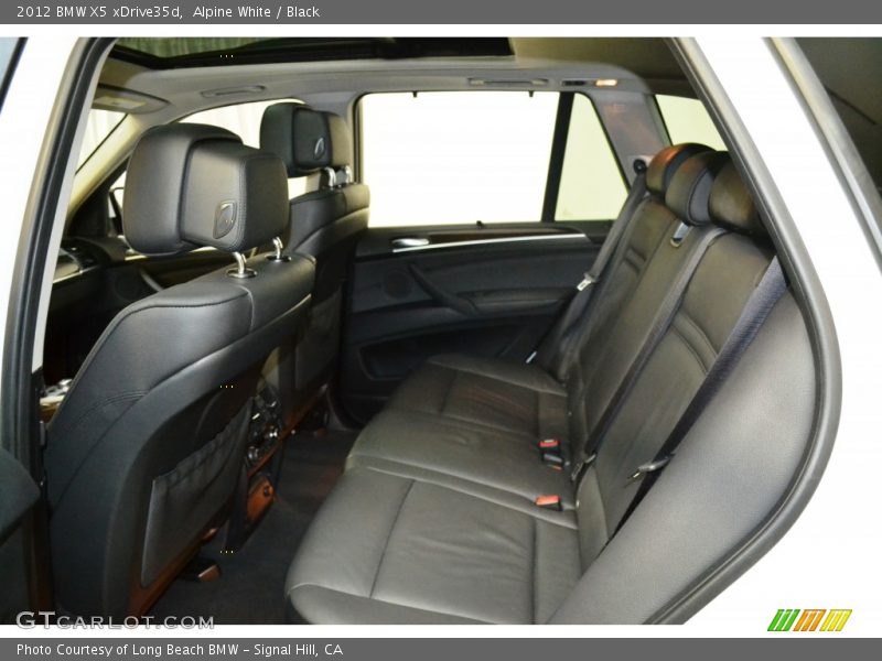 Alpine White / Black 2012 BMW X5 xDrive35d