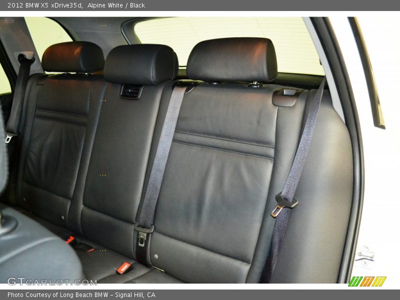 Alpine White / Black 2012 BMW X5 xDrive35d