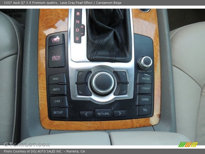 Lava Gray Pearl Effect / Cardamom Beige 2007 Audi Q7 3.6 Premium quattro