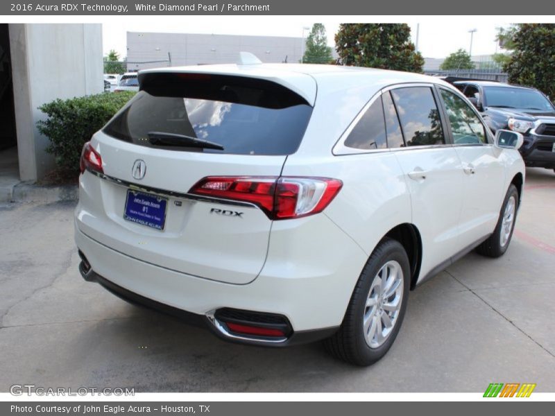 White Diamond Pearl / Parchment 2016 Acura RDX Technology