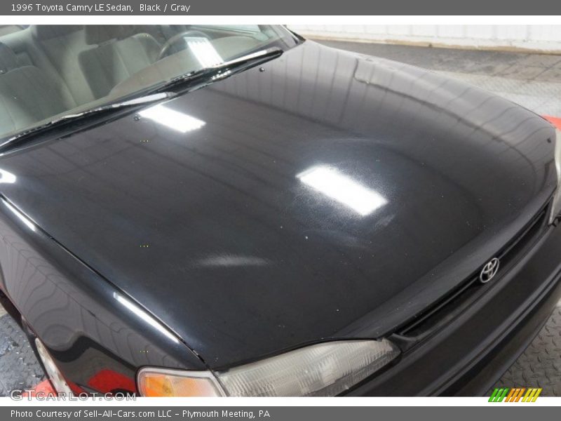 Black / Gray 1996 Toyota Camry LE Sedan