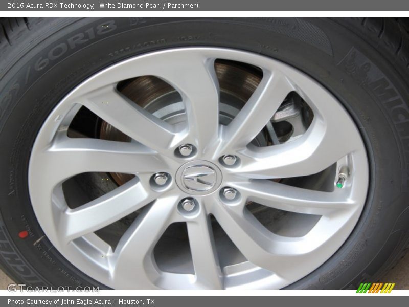White Diamond Pearl / Parchment 2016 Acura RDX Technology