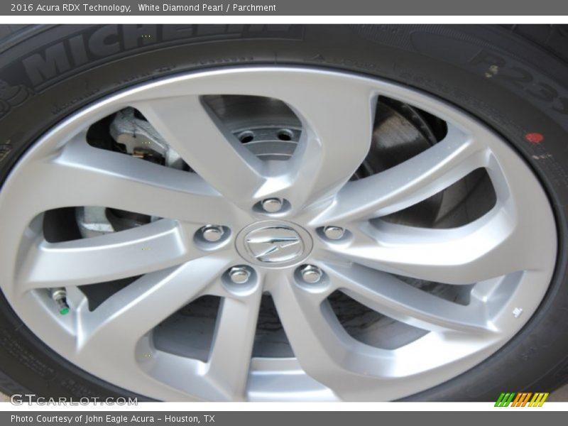 White Diamond Pearl / Parchment 2016 Acura RDX Technology