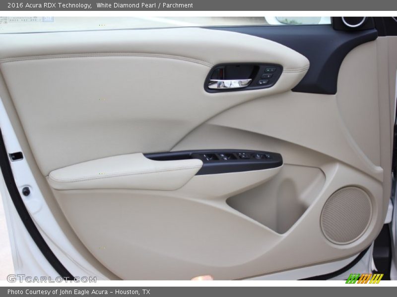 White Diamond Pearl / Parchment 2016 Acura RDX Technology