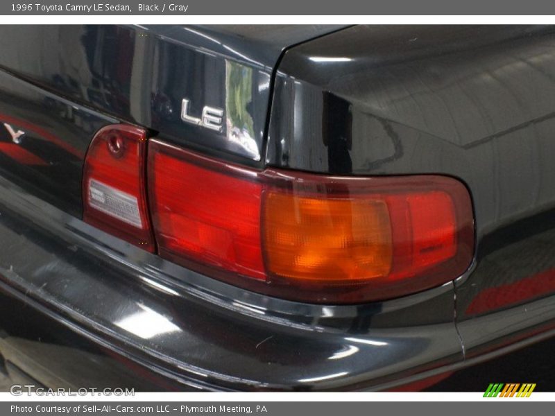 Black / Gray 1996 Toyota Camry LE Sedan