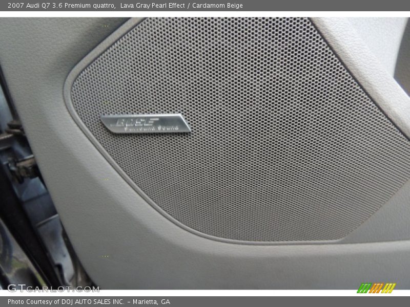 Lava Gray Pearl Effect / Cardamom Beige 2007 Audi Q7 3.6 Premium quattro