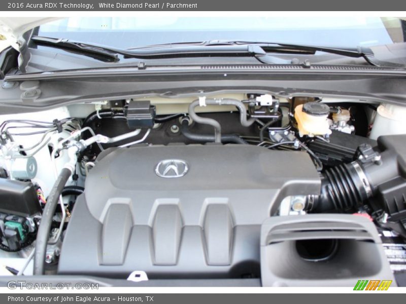 White Diamond Pearl / Parchment 2016 Acura RDX Technology
