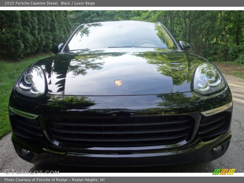 Black / Luxor Beige 2015 Porsche Cayenne Diesel