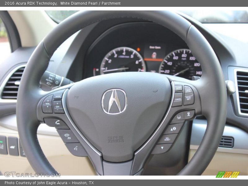 White Diamond Pearl / Parchment 2016 Acura RDX Technology