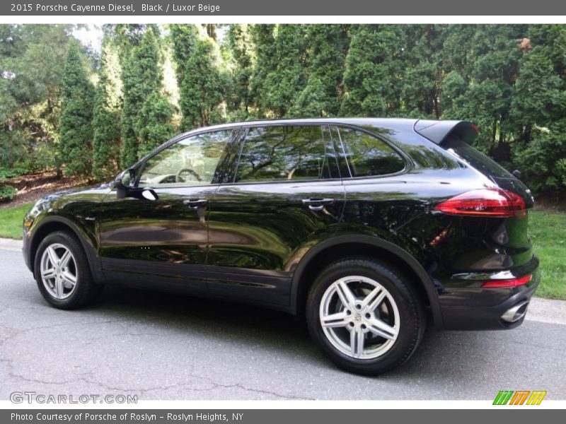 Black / Luxor Beige 2015 Porsche Cayenne Diesel