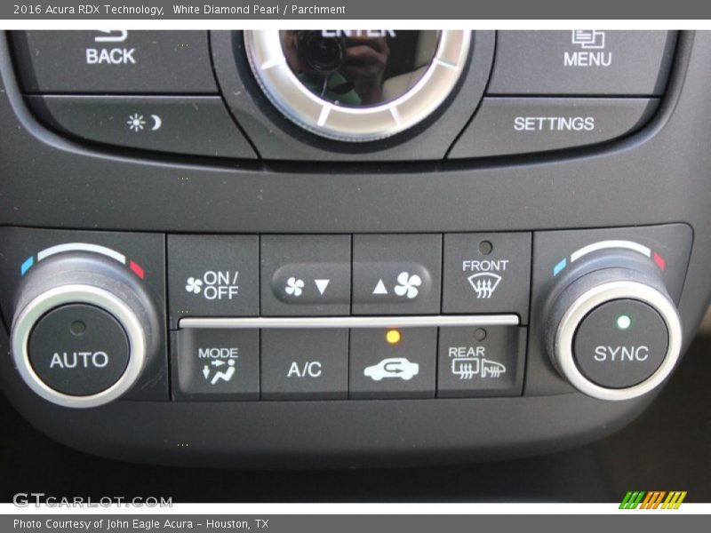 White Diamond Pearl / Parchment 2016 Acura RDX Technology
