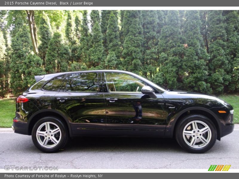Black / Luxor Beige 2015 Porsche Cayenne Diesel
