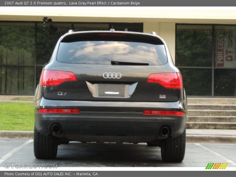 Lava Gray Pearl Effect / Cardamom Beige 2007 Audi Q7 3.6 Premium quattro