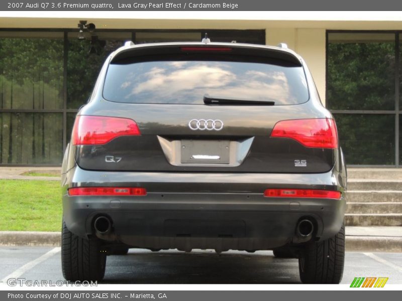 Lava Gray Pearl Effect / Cardamom Beige 2007 Audi Q7 3.6 Premium quattro