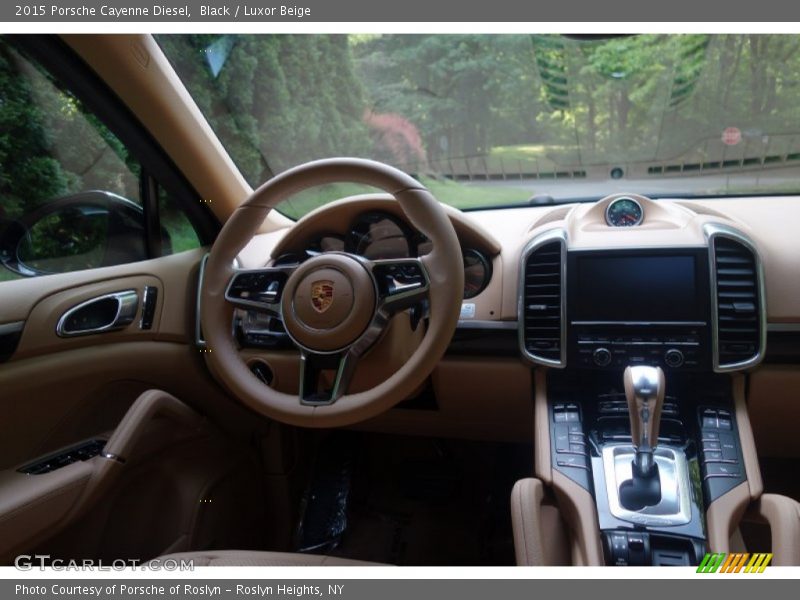 Black / Luxor Beige 2015 Porsche Cayenne Diesel