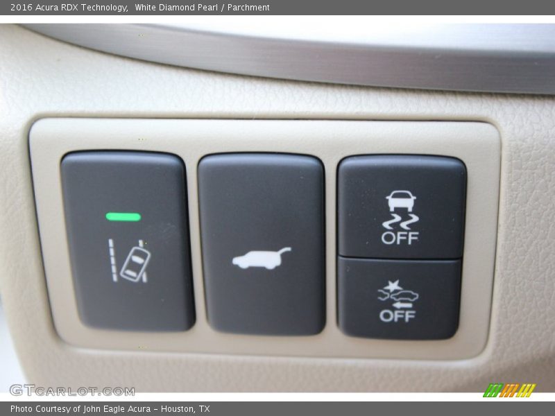 White Diamond Pearl / Parchment 2016 Acura RDX Technology