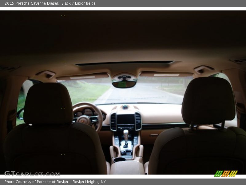 Black / Luxor Beige 2015 Porsche Cayenne Diesel