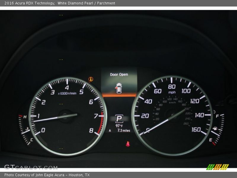 White Diamond Pearl / Parchment 2016 Acura RDX Technology