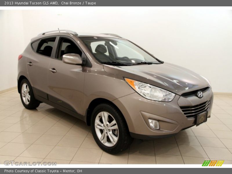 Chai Bronze / Taupe 2013 Hyundai Tucson GLS AWD