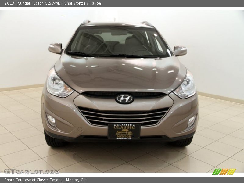 Chai Bronze / Taupe 2013 Hyundai Tucson GLS AWD
