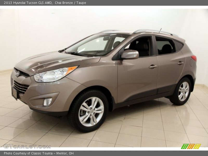 Chai Bronze / Taupe 2013 Hyundai Tucson GLS AWD