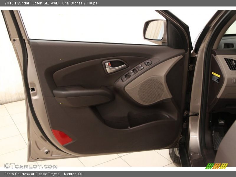 Chai Bronze / Taupe 2013 Hyundai Tucson GLS AWD