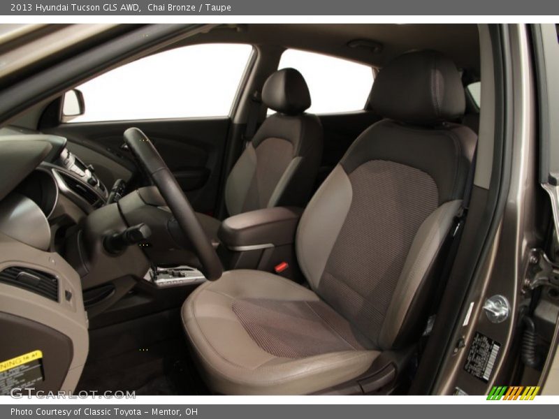 Chai Bronze / Taupe 2013 Hyundai Tucson GLS AWD
