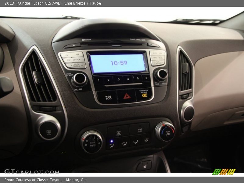 Chai Bronze / Taupe 2013 Hyundai Tucson GLS AWD