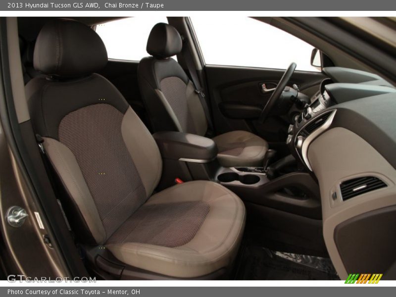 Chai Bronze / Taupe 2013 Hyundai Tucson GLS AWD