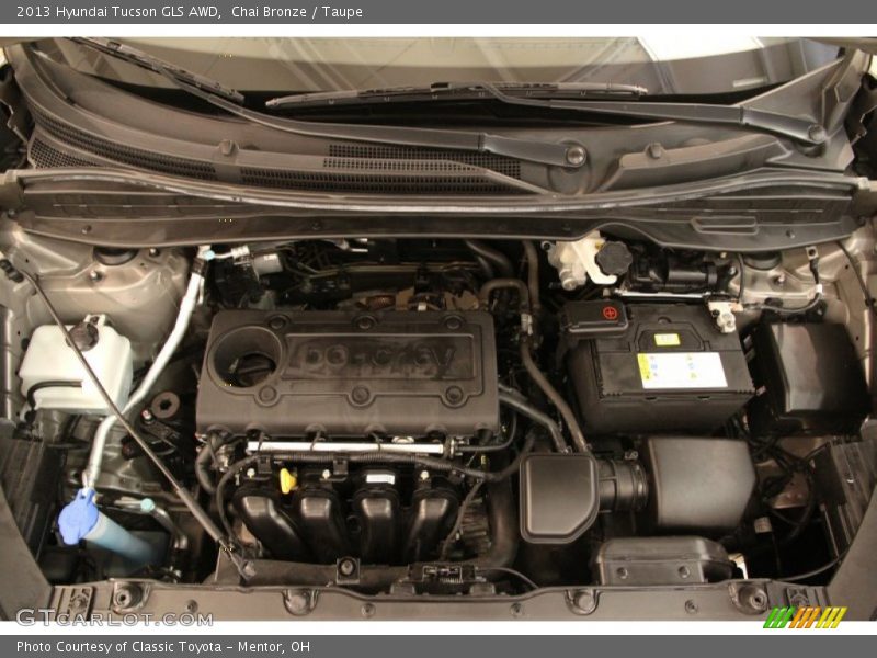 Chai Bronze / Taupe 2013 Hyundai Tucson GLS AWD