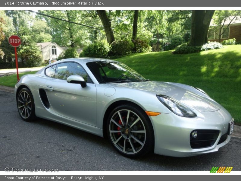 Front 3/4 View of 2014 Cayman S
