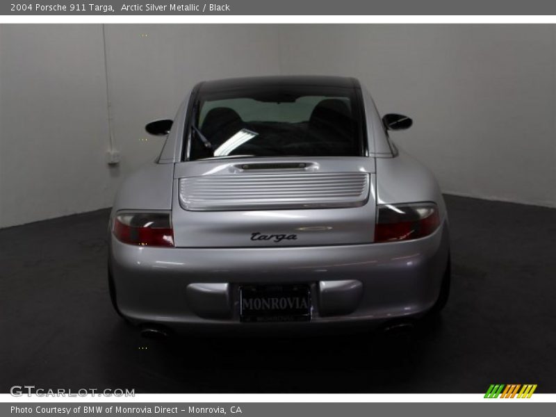 Arctic Silver Metallic / Black 2004 Porsche 911 Targa