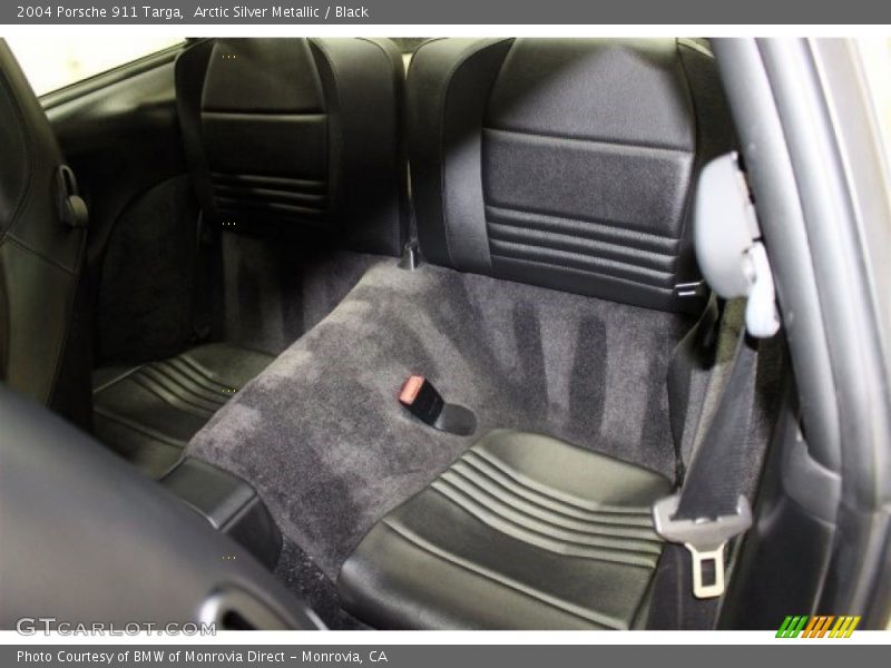 Arctic Silver Metallic / Black 2004 Porsche 911 Targa