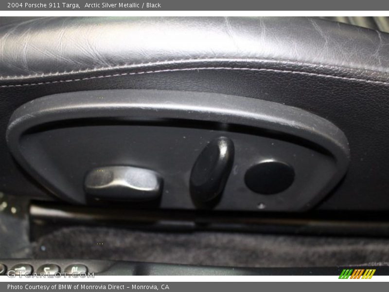 Arctic Silver Metallic / Black 2004 Porsche 911 Targa