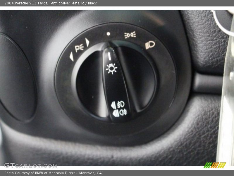 Arctic Silver Metallic / Black 2004 Porsche 911 Targa