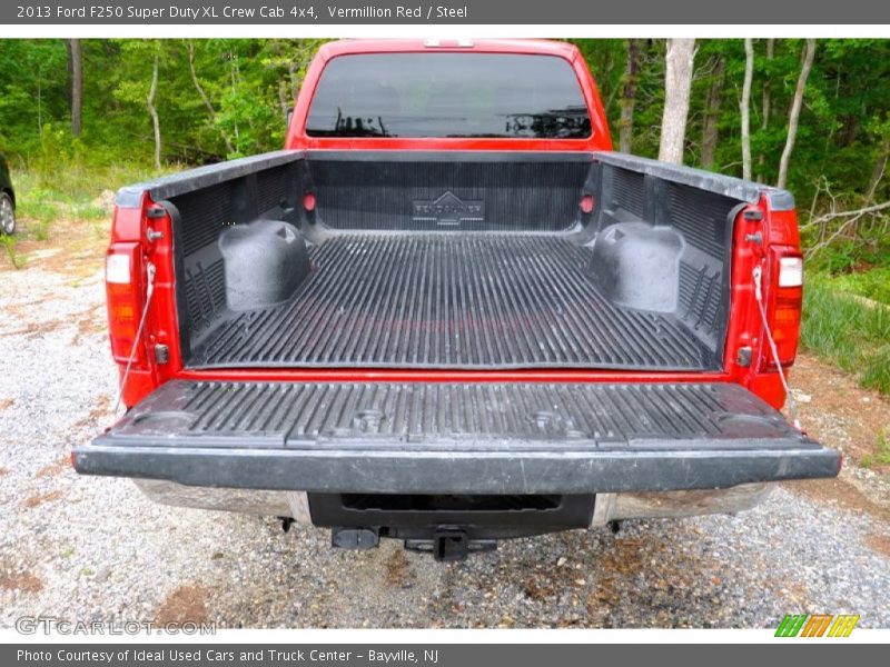 Vermillion Red / Steel 2013 Ford F250 Super Duty XL Crew Cab 4x4