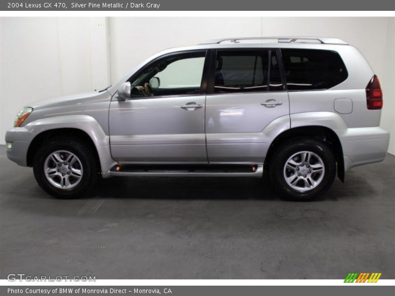 Silver Pine Metallic / Dark Gray 2004 Lexus GX 470