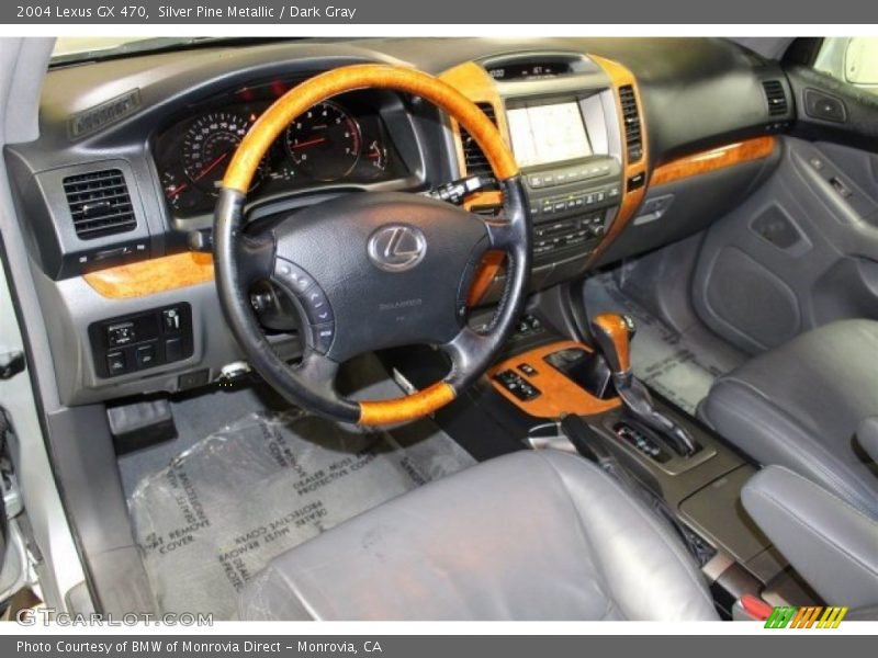 Silver Pine Metallic / Dark Gray 2004 Lexus GX 470