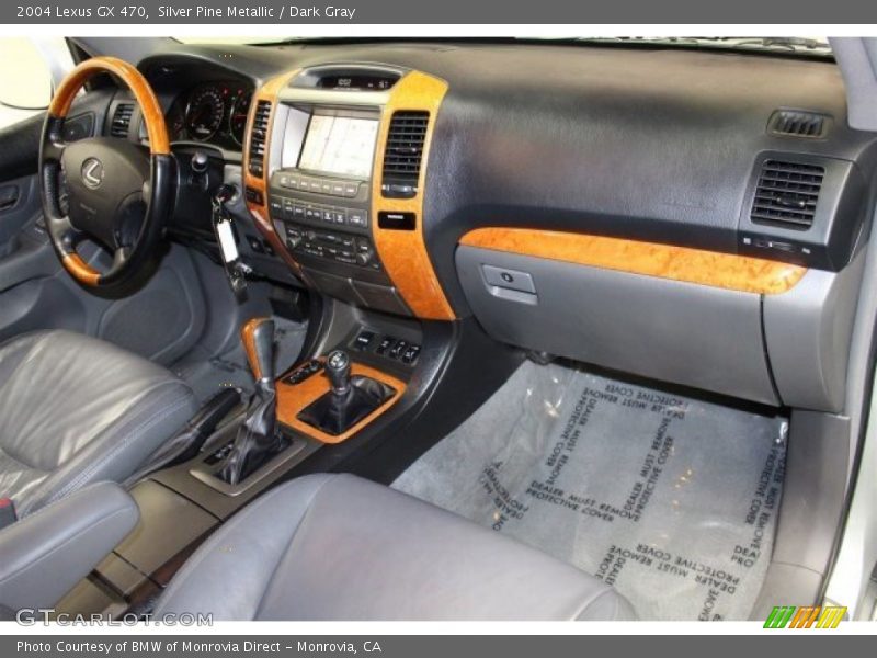 Silver Pine Metallic / Dark Gray 2004 Lexus GX 470
