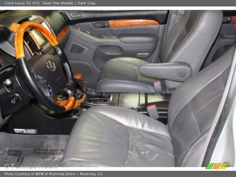Silver Pine Metallic / Dark Gray 2004 Lexus GX 470