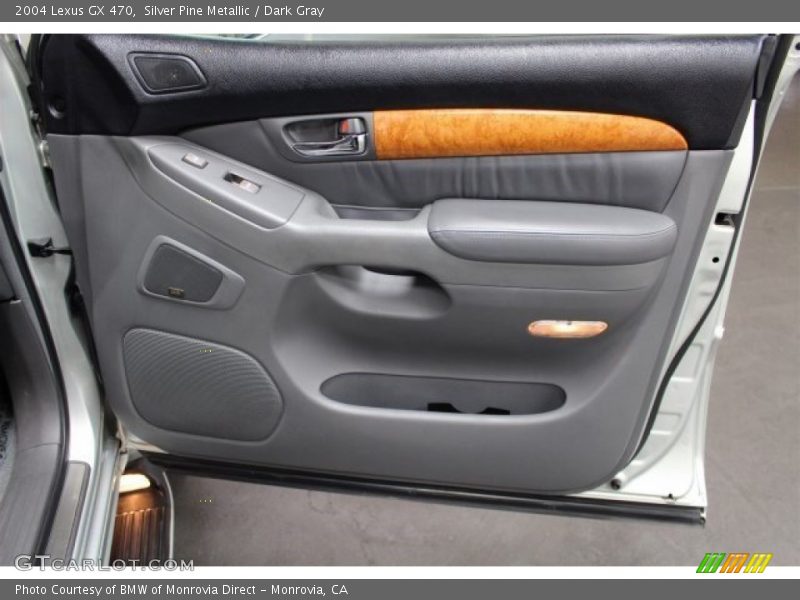 Silver Pine Metallic / Dark Gray 2004 Lexus GX 470