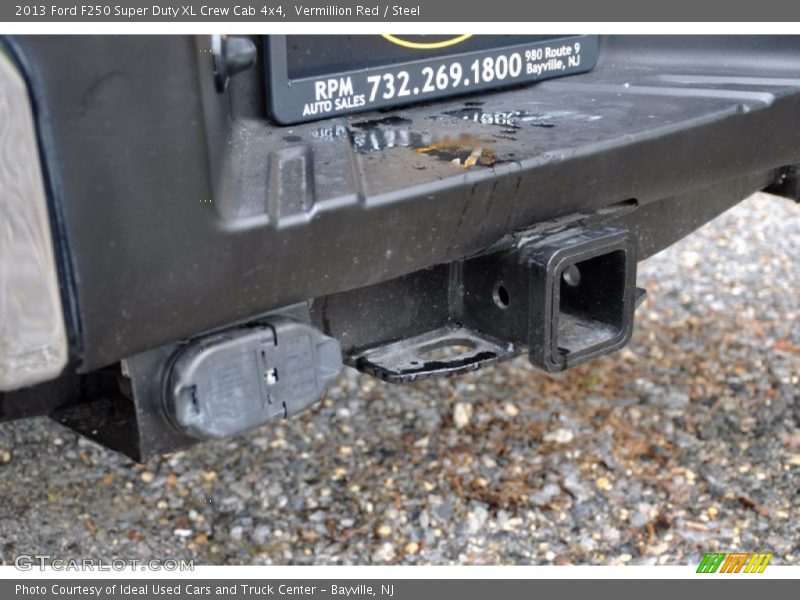 Vermillion Red / Steel 2013 Ford F250 Super Duty XL Crew Cab 4x4