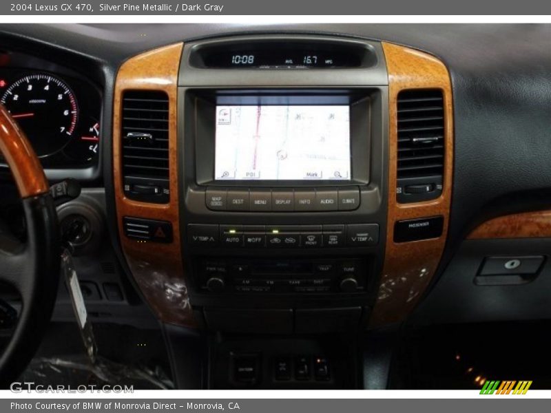 Silver Pine Metallic / Dark Gray 2004 Lexus GX 470