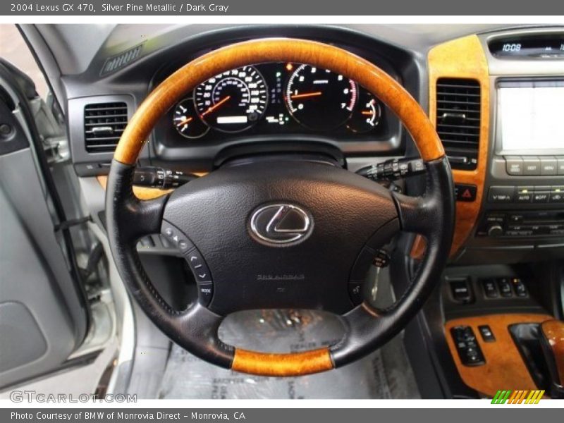 Silver Pine Metallic / Dark Gray 2004 Lexus GX 470