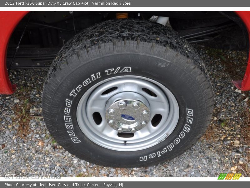 Vermillion Red / Steel 2013 Ford F250 Super Duty XL Crew Cab 4x4