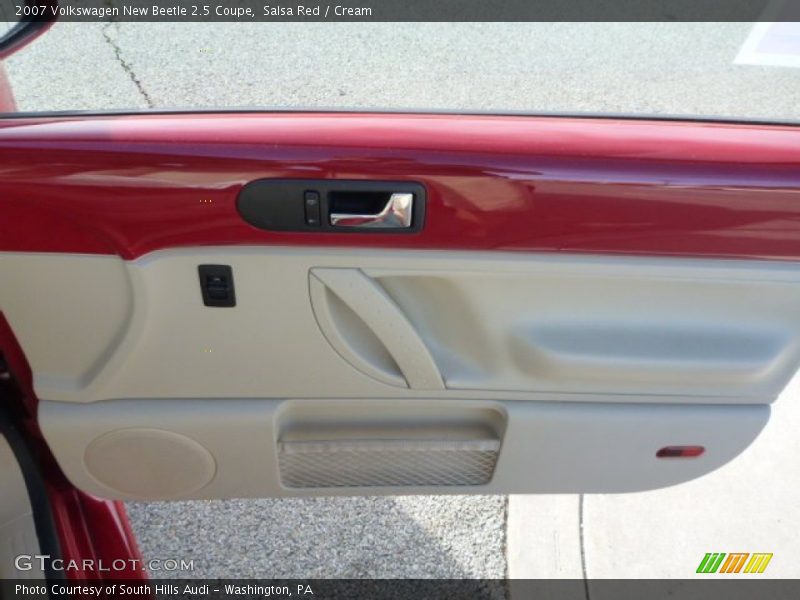 Salsa Red / Cream 2007 Volkswagen New Beetle 2.5 Coupe