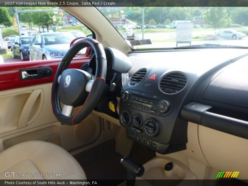 Salsa Red / Cream 2007 Volkswagen New Beetle 2.5 Coupe