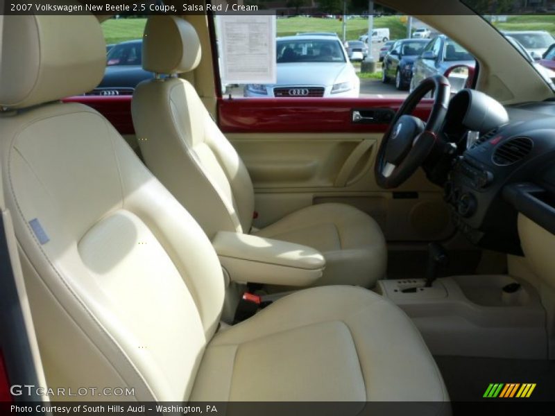 Salsa Red / Cream 2007 Volkswagen New Beetle 2.5 Coupe